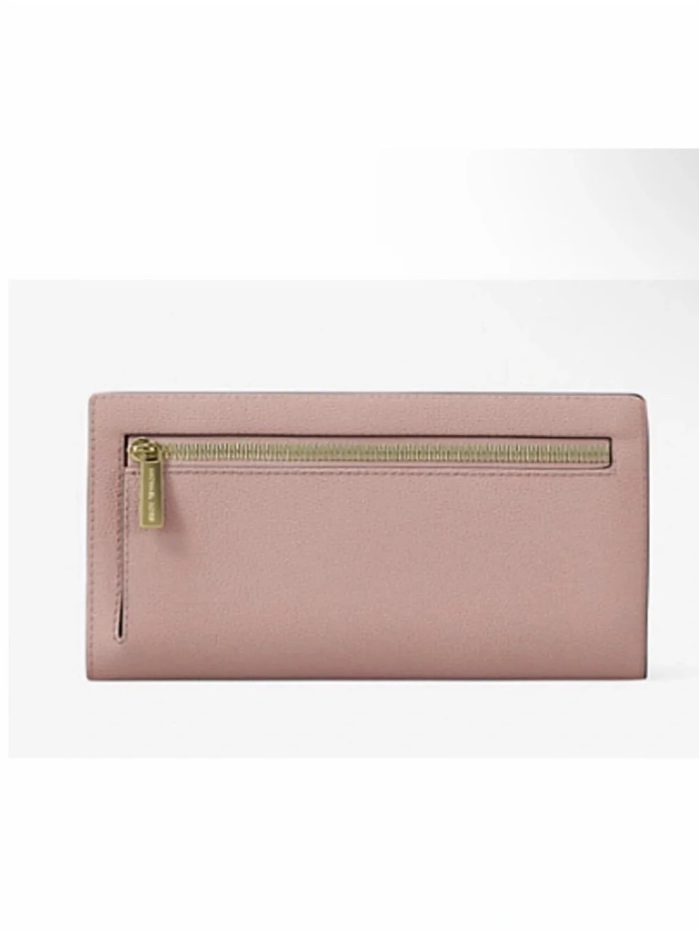 Michael Kors Reed Powder Blush Wallet with MK Logo